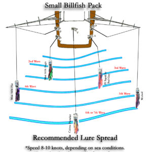 SMALL BILLFISH PACK RIGGED PACK 30-50 lb. TACKLE - Imagen 2