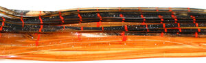 Brown-Gold Orange Skirt - Imagen 1